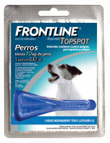 Antipulgas para Perros FrontLine 0.67ml - Perros de 0kg a 10kg